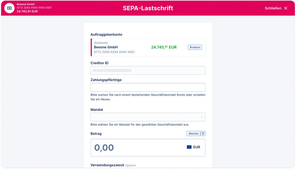 SEPA Direct Debit