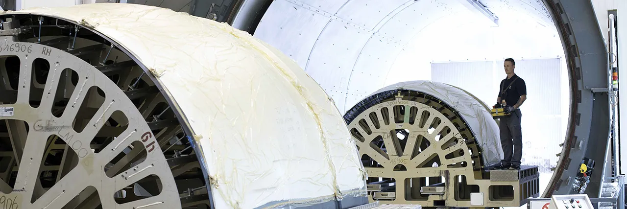 FACC - Fertigung Schubumkehrgehäuse