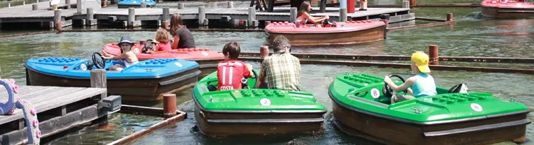 Besonders beliebt an diesem heißen Sommertag: Die Wasser-Themenparks