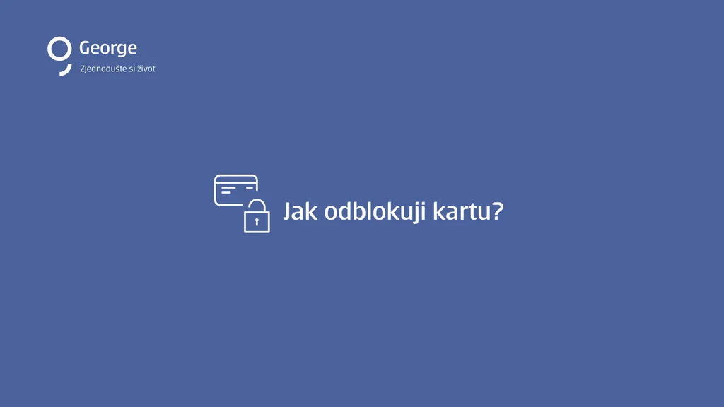 Jak odblokuji kartu krok 1