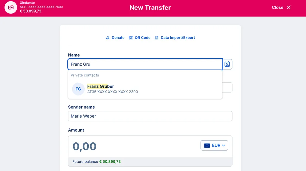 Transfer Details