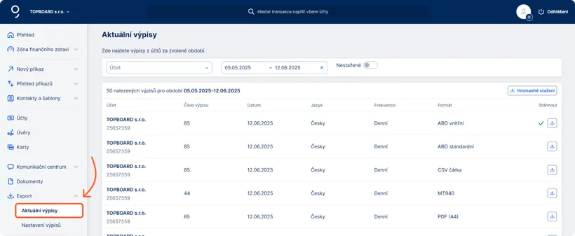 Pohledávky v zástavě