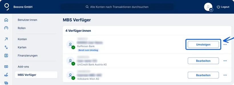 Wechsel von MBS zu EBICS: MBS Verfüger bereit zum Umstieg