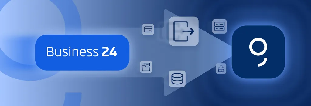 Vizualizace přechodu z Business24 na George Business