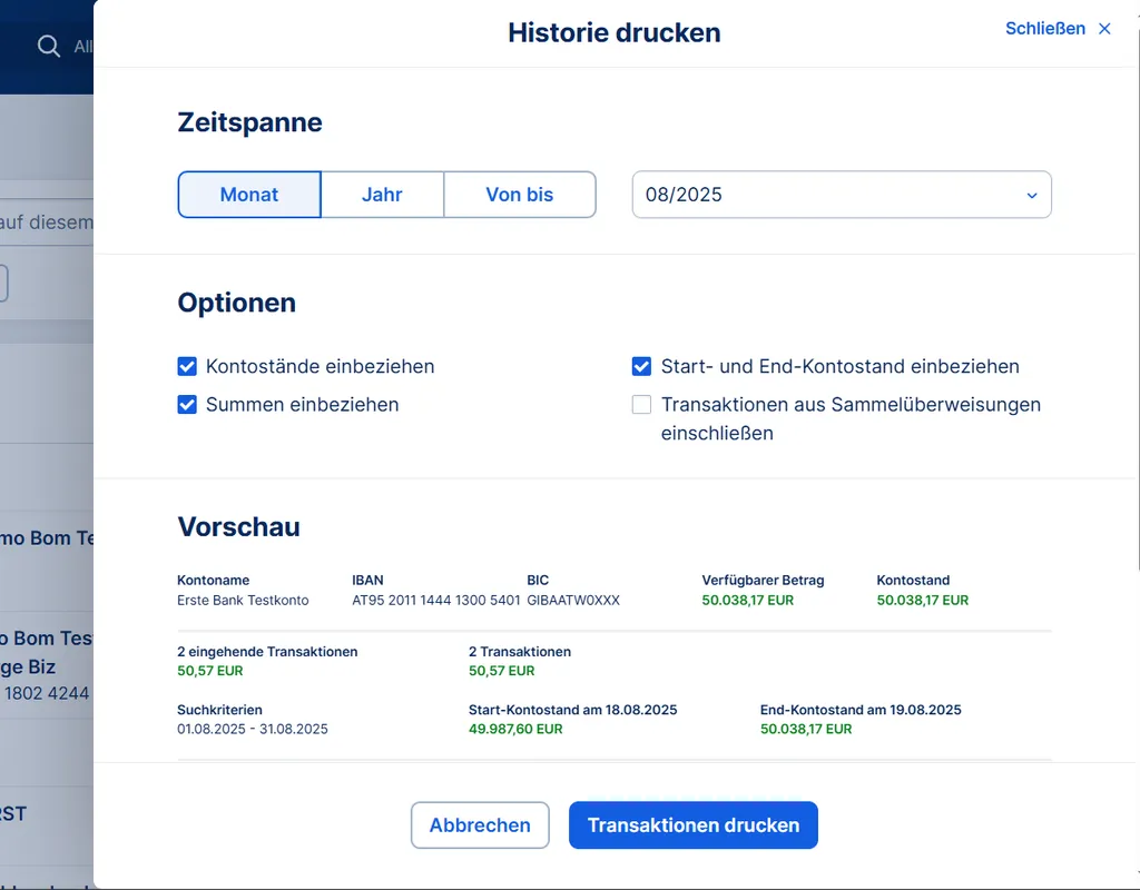 Druckdialog