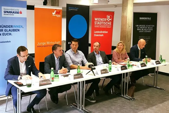 Foto vom Pressefrühstück