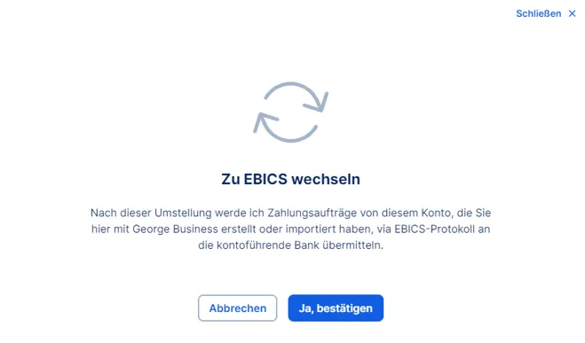 Wechsel von MBS zu EBICS: Umstieg