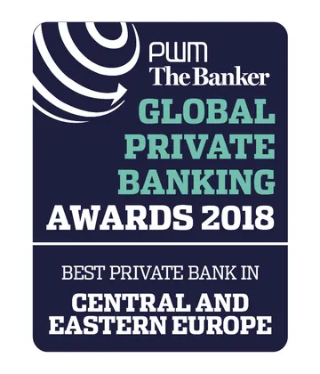 Global Private Banking Awards 2018. Best Private Banking in Central and Eastern Europe.