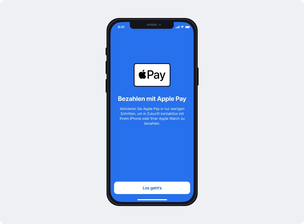 Apple Pay Fenster