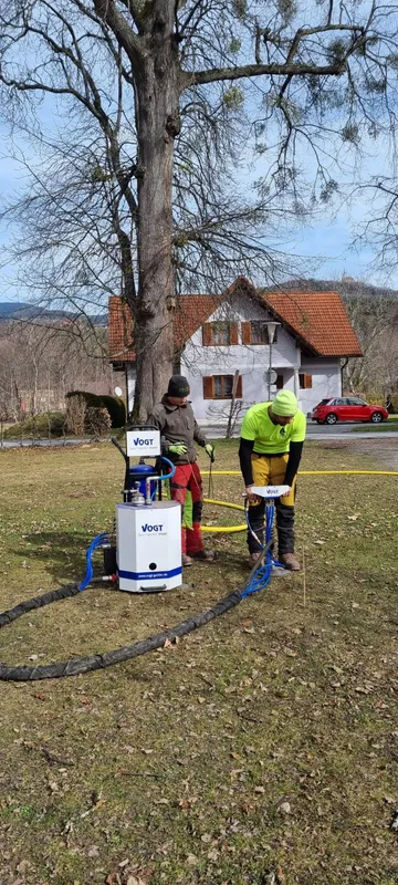 Bodenaufwertung im Aupark in Pöllau