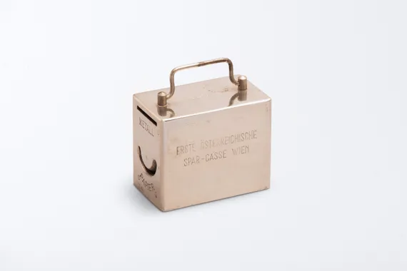 Savings container, Metal
