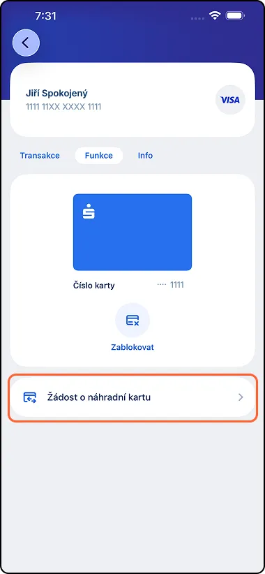Náhradní karta