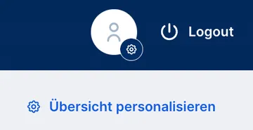 Übersicht personalisieren