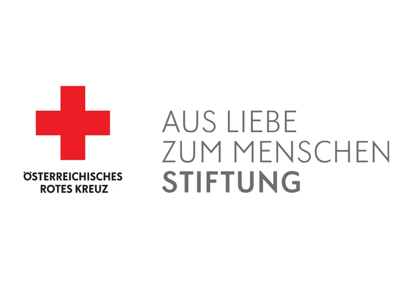 Logo: Österreichisches Rotes Kreuz, Aus Liebe zum Menschen Stiftung