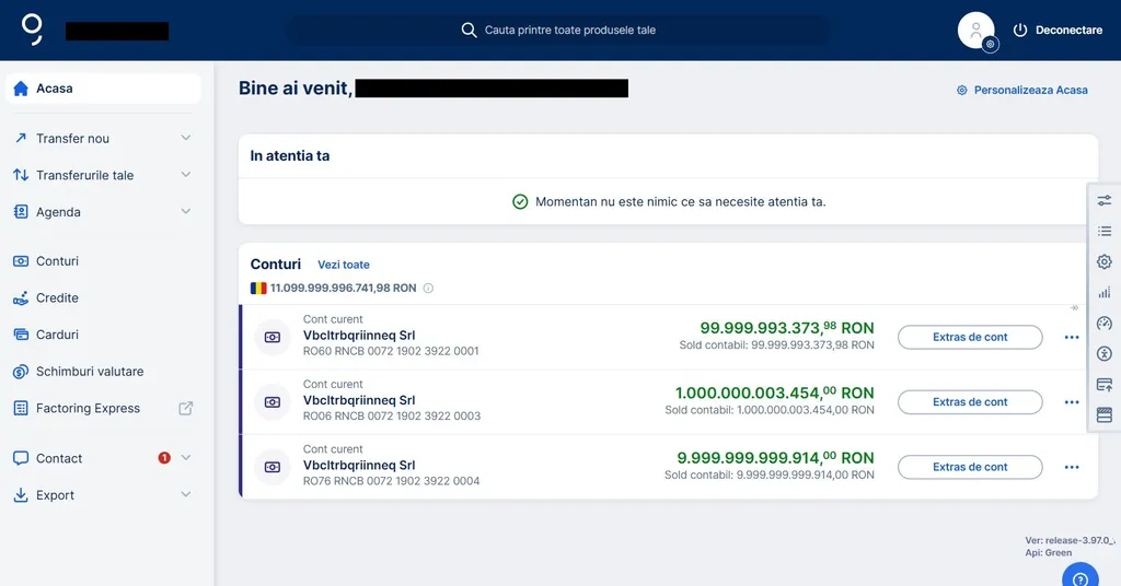 Widgets in the overview