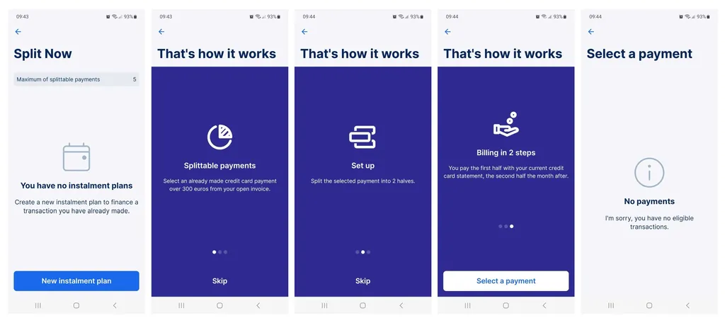 Split Now George App