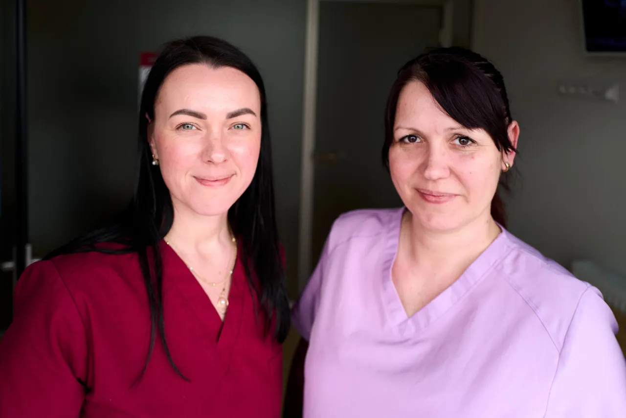 Leszja Geci v ambulancii