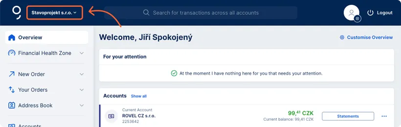 George Business Header