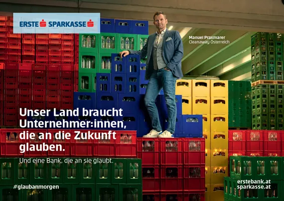 Werbemittel: Unser Land braucht Unternehmer:innen, die an die Zukunft glauben