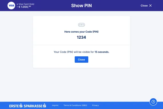 PIN Details